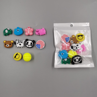 Nouveaux Amortisseurs de Vibrations pour Raquettes de Tennis en Silicone avec Logo Personnalisé, Motifs Animaux, Fleurs, Dessins Animés, Vente en Gros, Fourniture en Vrac