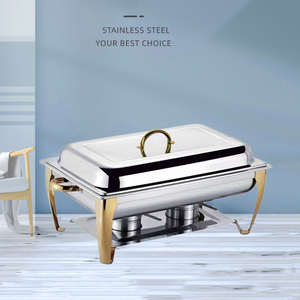 Ensemble de plats chauds à écran tactile, buffet de luxe, <span class=keywords><strong>plat</strong></span> chauffant en céramique <span class=keywords><strong>sans</strong></span> <span class=keywords><strong>fil</strong></span>, poignée de maintien, couvercle, <span class=keywords><strong>chauffe</strong></span>-plats, <span class=keywords><strong>plat</strong></span> chauffant pour buffet - Product Image 5