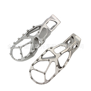 Pedales Delanteros de Acero Inoxidable Zuqing para Motos de Motocross KTM, Pieza FR132 - Product Image 4