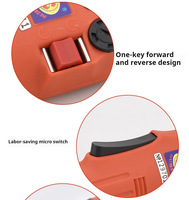 Machine de capsulage électrique portative personnalisable pour flacons compte-gouttes d'huiles essentielles, taille de capuchon 10-30 mm