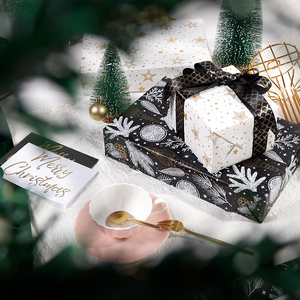 Wholesale 80g <b>Christmas</b> Skimming Foam Kraft <b>Paper</b> Tissue 43*300cm Gift Luxury Custom Packaging <b>Wrapping</b> <b>Paper</b> <b>Roll</b> - Product Image 2