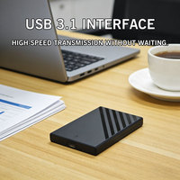 Boîtier de disque dur VONN NEW K3 USB3.0/USB3.1 2,5 pouces SATA 5 Gbps pour ordinateur portable, interface externe USB