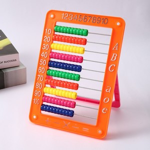 ลูกคิดพลาสติก อุปกรณ์ช่วยสอนคณิตศาสตร์ สำหรับเด็กอนุบาล ฝึกทักษะการบวก ลบ นับเลข ใช้ในห้องเรียน - Product Image 4