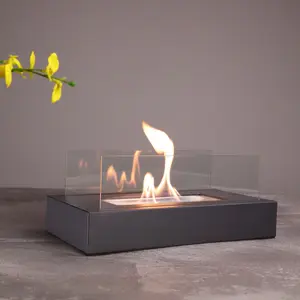 Inno vivendo TT-28 indoor bio etanol fogo kamin álcool fogão ao ar livre tabletop lareira home decor