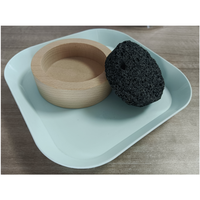 Diffuseur passif en pierre de lave naturelle pour huiles essentielles avec diffuseur en bois et en pierre pour bureau, chambre à coucher, salle de bain