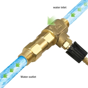 Pistola de Agua <span class=keywords><strong>a</strong></span> Presión de 7 GPM, Acero Inoxidable, Conexión M22, para Limpieza de Autos, Motos, Jardín, Hogar, Uso Universal - Product Image 4