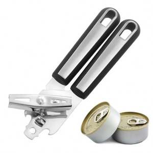 Abrelatas Multifuncional con Mango Antideslizante, Cuchilla Afilada Manual, Abrelatas con Borde Liso, Abrebotellas - Product Image 5