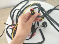 Kit de feux auxiliaires LED Yongjin pour moto, feux antibrouillard, feux de route avec faisceau de câblage et interrupteur pour BMW K1600 R1200G