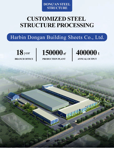 Xưởng thép xây dựng thiết kế chuyên nghiệp làm kho prefab để bán - Product Image 3