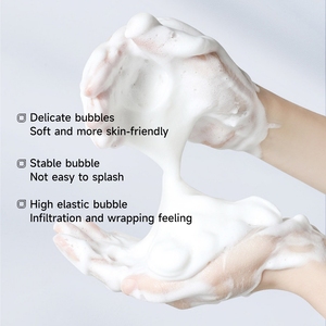JMFREE Nettoyant Visage <span class=keywords><strong>Moussant</strong></span> à l'<span class=keywords><strong>Acide</strong></span> Hyaluronique et à la Céramide, Nettoyant Visage <span class=keywords><strong>Moussant</strong></span> à l'<span class=keywords><strong>Acide</strong></span> <span class=keywords><strong>Salicylique</strong></span>, <span class=keywords><strong>Gel</strong></span> Nettoyant Visage Personnalisé avec Logo - Product Image 6