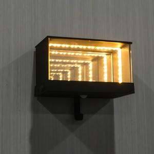 Wholesale LED Key Holder <b>Mirror</b> Wall Mounted Organizer With Light Effect - Product Image 6