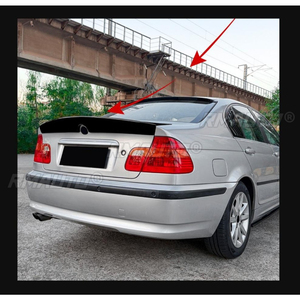 สปอยเลอร์หลังรถยนต์ ชิ้นส่วนตกแต่งสำหรับ BMW ซีรีส์ 3 E46 4 ประตู M3 ปี 1998-2004 สปอยเลอร์หลัง อุปกรณ์ตกแต่งรถยนต์ - Product Image 5