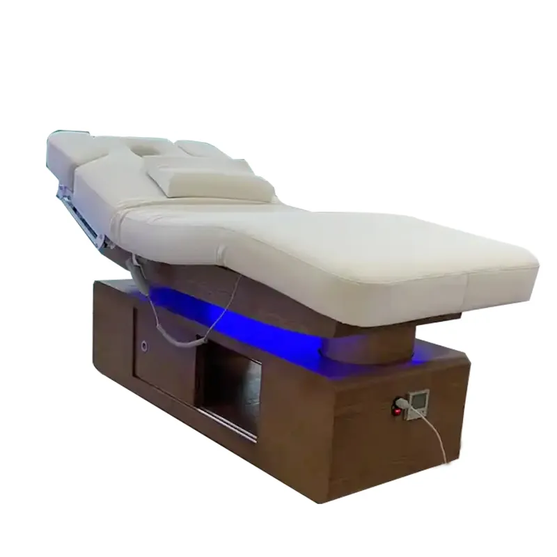 Modern beauty salon massage table 4 motor electric cosmetic facial spa lash bed for sale