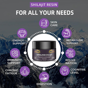 Solilan Bán Buôn OEM Nhãn Hiệu Riêng Tự Nhiên Ban Đầu Tinh Khiết 30G 50G Himalaya shilajit Vàng Nhựa Dropship Số Lượng Lớn Với Ashwagandha - Product Image 2