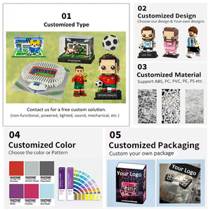 Kits <span class=keywords><strong>de</strong></span> construction <span class=keywords><strong>de</strong></span> stades <span class=keywords><strong>de</strong></span> <span class=keywords><strong>football</strong></span> personnalisables DIY – Briques en plastique pour maquettes d'architecture sportive, jeu <span class=keywords><strong>de</strong></span> <span class=keywords><strong>football</strong></span> sur mesure - Product Image 2