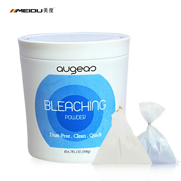 China factory manufacturer wholesale private label Augeas professional bleaching powder color dust free salon hair bleach powder