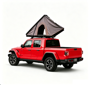Carpa de Camping Fácil de Instalar, de Despliegue Rápido, Protegida Contra Rayos UV, para Viajes Todoterreno, Exploraciones, Senderismo, Carpa para Auto - Product Image 2