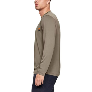 Camisa Elegante de Manga Larga para Hombre, Tejido Suave y Resistente, Corte Regular, Estilo Casual para Trabajo al Aire Libre y Uso Diario - Product Image 3