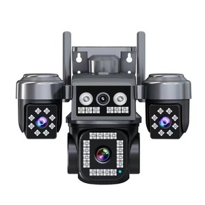 Caméra solaire AI 4 objectifs AOV 8K Ultra HD 4G PTZ avec panneau solaire pour la surveillance de sécurité extérieure - Product Image 4