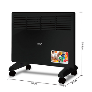 RAF R.1606 Radiatore Portatile a Olio 1500W <span class=keywords><strong>per</strong></span> Riscaldamento Domestico, Controllo di Sicurezza dal Surriscaldamento, Design Facile da Usare - Product Image 6
