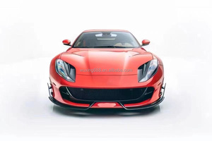 ชุดแต่งคาร์บอนไฟเบอร์แห้งเร็วสำหรับ <span class=keywords><strong>Ferrari</strong></span> <span class=keywords><strong>812</strong></span> <span class=keywords><strong>Super</strong></span> Fast  ชุดแต่งคาร์บอนไฟเบอร์ <span class=keywords><strong>812</strong></span> MSY  ลิ้นกันชนหน้าและสปอยเลอร์คาร์บอนไฟเบอร์  กันชน <span class=keywords><strong>812</strong></span> - Product Image 2
