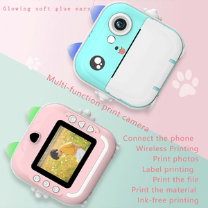 Q5 Sem Fio BT Portátil Mini Impressora Kid Instant <span class=keywords><strong>Camera</strong></span> <span class=keywords><strong>Printer</strong></span> Suporte TF para Android para IOS - Product Image 2