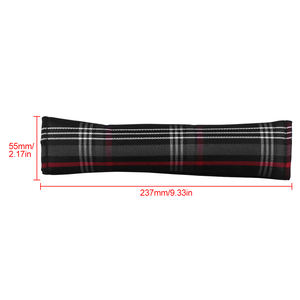 JDM Plaid Cintura di sicurezza per <span class=keywords><strong>auto</strong></span> 2 pezzi Cuscino di protezione per le spalle Super morbido per cintura di sicurezza comodo per <span class=keywords><strong>auto</strong></span> - Product Image 4