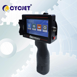 เครื่องพิมพ์อิงค์เจ็ท CYCJET ขายดี เครื่องพิมพ์แบบพกพาสำหรับเสื้อยืด พิมพ์โลโก้ ชื่อแบรนด์ วันหมดอายุ เครื่องพิมพ์อิงค์เจ็ทแบบพกพาขนาด 12.7 มม. เครื่องพิมพ์ TIJ - Product Image 5