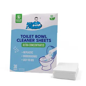 OEM Brand Toilet Bowl Cleaning Sheets Quickly Dissolved Clean Urine Limescale Refreshing Toilet No Mess