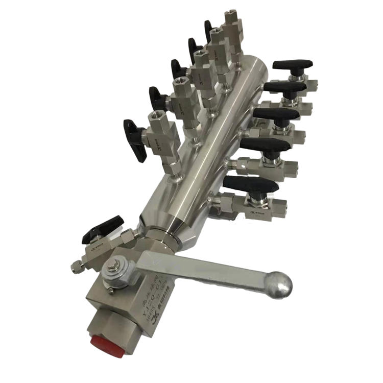 Stainless Steel 304 Cylinder Instrument Air Header 2000PSI HI-TEK Brand ...