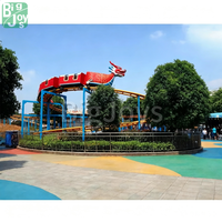 Montagnes russes Dragon Glissant pour 16 Personnes, Grand Équipement de Parc d'Attractions Extérieur pour Enfants et Adultes