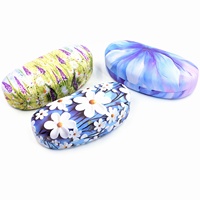 Bestpackaging Étui à lunettes en cuir PU extra large avec logo personnalisé Accessoires pour lunettes Boîte à lunettes en fer Grand étui à lunettes de soleil