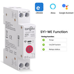 Per TONGOU Ewelink Smart Home interruttore in miniatura dispositivi 1P misuratore di energia Kwh Smart Wifi interruttore Wireless App controllo Minia - Product Image 2