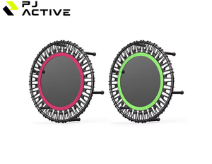 PINJIAN Indoor Small Rebound Exercise <strong>Trampoline</strong> Home Fitness Silent <strong>Mini</strong> 32 Inch Round <strong>Trampoline</strong> for Adults and Kids - Product Image 1