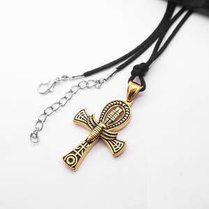 Collar con Colgante de Cruz Ankh 2026 para Hombre, Antideslustre, Impermeable, Acero Inoxidable 316, Joyería Cristiana Moderna, Regalo de Moda al por Mayor - Product Image 5