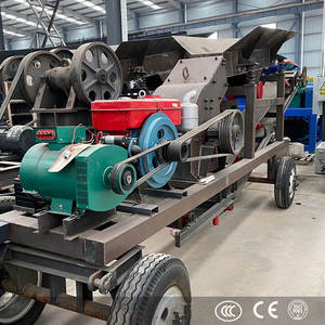 Concasseur à marteaux populaire de 1, 3, 5, 10 TPH (tonnes par heure) pour la production de poudre de pierre, idéal pour le calcaire, le verre et le béton - Product Image 3