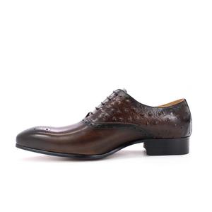 Zapatos Oxford Formales de Negocios para Hombre, de Piel Genuina, con Punta en Pico, Antideslizantes, Transpirables, Impermeables, para Oficina y Carrera Profesional - Product Image 2