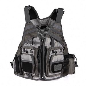 Muestra Gratuita: Chaleco de Pesca Expandible, Impermeable, con Múltiples Bolsillos, Camuflaje, Tipo Mochila - Product Image 4