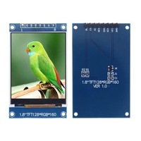 1,8-Zoll TFT LCD Modul 128x160 Farbbildschirm ST7735S-G6 TN Weitwinkel-Sichtfeld Kleiner Bildschirm SPI