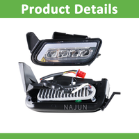 Kulüp araba Tempo ileriye LED ışık kiti Deluxe far kuyruk işık dönüş sinyali Buggy araba Golf arabası aksesuarları