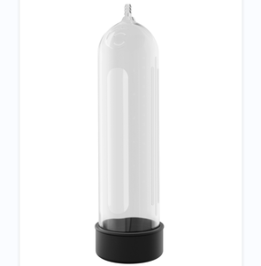 Potenziamento dell'ingrandimento maschile con ingrandimento acrilico cilindro 2.25 "* 9" pistola impugnatura pene pompa Vaccum - Product Image 4