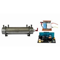 Kit générateur d'ozone 70G/H avec transformateur d'alimentation, traitement de l'eau en nid d'abeille en acier inoxydable 304