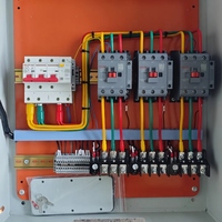 Panel de Distribución Trifásico para Suministros Eléctricos con Arrancador Estrella-Triángulo, MCCB de 100A, para Bomba Sumergible y Control de Pozo, Conjunto de Baja Tensión