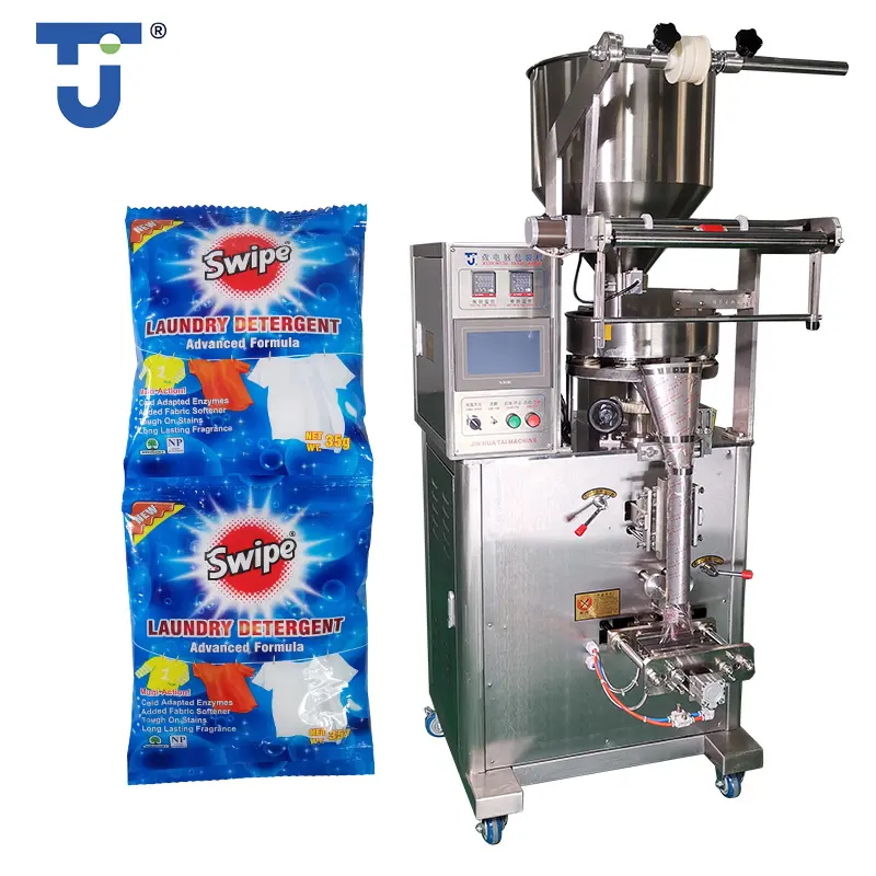 Automatic Salt Spice Detergent Powder Sachet Bag Food Sugar Coffee Filling Equipment Multi-function Factory packaging machine