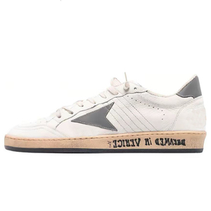 รองเท้าผ้าใบกีฬาแบบผูกเชือกสไตล์วินเทจสุดหรู ระบายอากาศได้ดี กันลื่น เหมาะสำหรับเล่นสเก็ตบอร์ดกลางแจ้ง ทำจากหนังแท้ น้ำหนักเบา สำหรับฤดูใบไม้ผลิและฤดูร้อน - Product Image 6