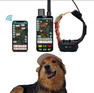 Outdoor Working <strong>Dog</strong> <strong>GPS</strong> <strong>Collar</strong> 4G VHF Real-Time Tracking Waterproof IP68 for Hunting and Field Activities - Product Image 1