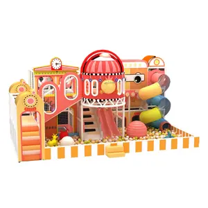 Produttori di parco giochi interno Naughty Custom castello cina per i bambini giocano divertente 1 Set scivolo interno formato personalizzato accettato 5-10