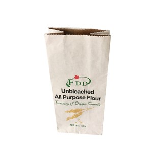 Bolsa de papel Kraft multicapa personalizada para harina de trigo, fondo cuadrado (<span class=keywords><strong>SOS</strong></span>), bolsa de papel para harina de trigo, maíz, soja, embalaje - Product Image 3