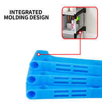 Organisateur de rangement léger pour chaussures, étagère multi-niveaux simple à assembler pour entrée, petit meuble à chaussures