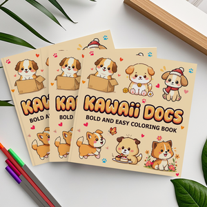 Cucciolo serie morbidi carini libri <span class=keywords><strong>da</strong></span> <span class=keywords><strong>colorare</strong></span> per il relax e lo Stress divertente stampa di carta e cartone - Product Image 6